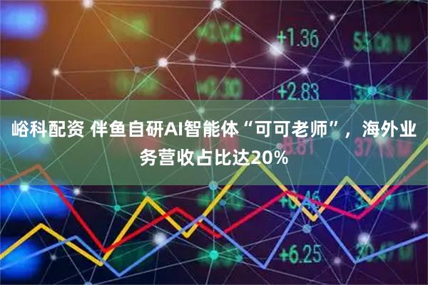 峪科配资 伴鱼自研AI智能体“可可老师”，海外业务营收占比达20%